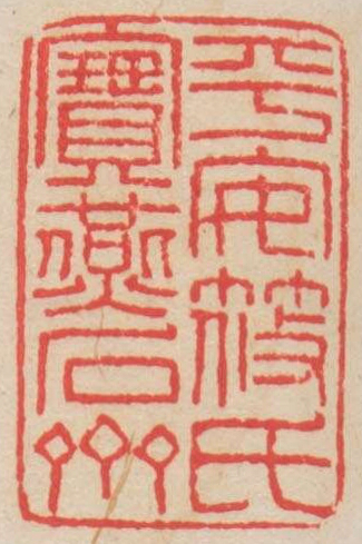 平安篠氏宝燕石斎